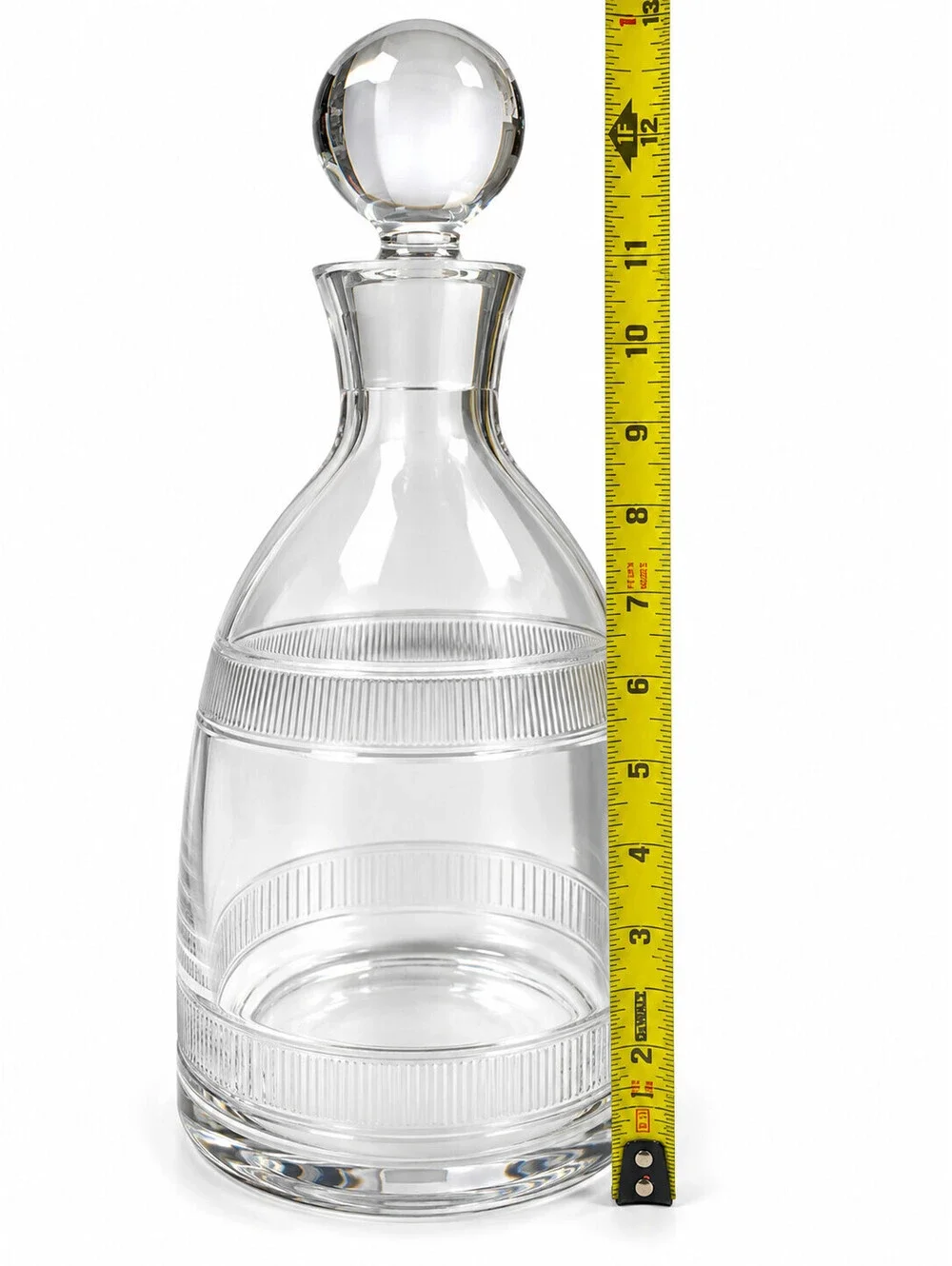 Ralph Lauren Home Langley Crystal Decanter Slovakia New in Box $395